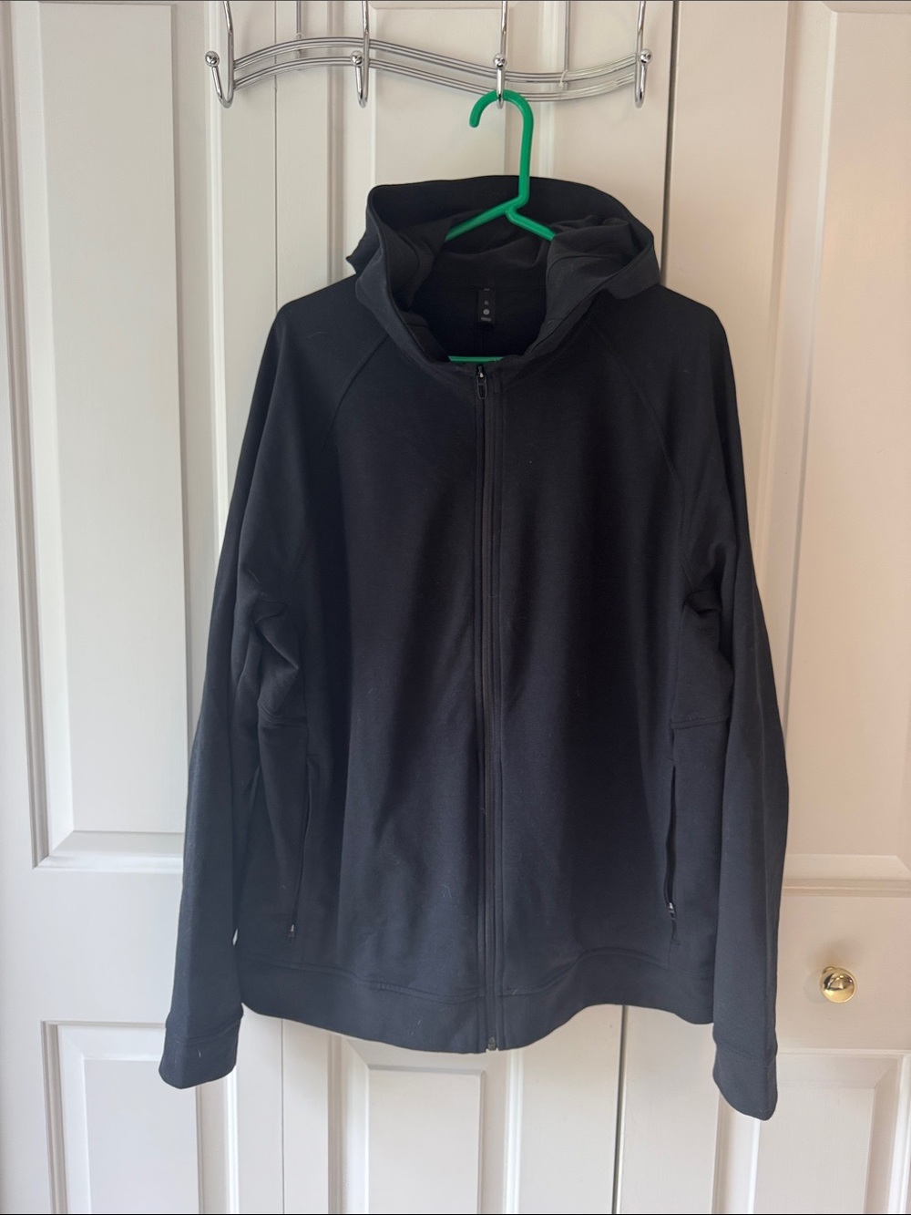 lululemon athletica Black Men's Performance Hoodie Jacket